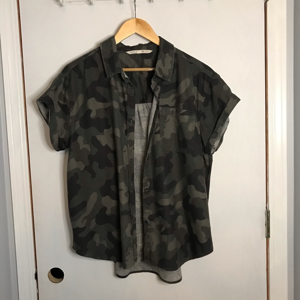 Army Print Shirt